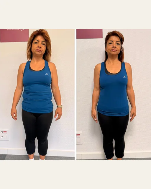 Hier puis aujourd’hui, une membre du club Healthy nutrition Labège